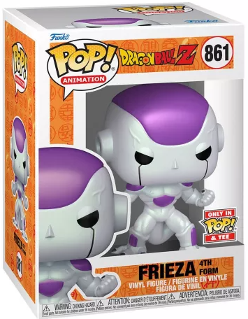 Funko POP! Animation 861 Dragon Ball Z - Frieza 4th Form (Metallic Painting)