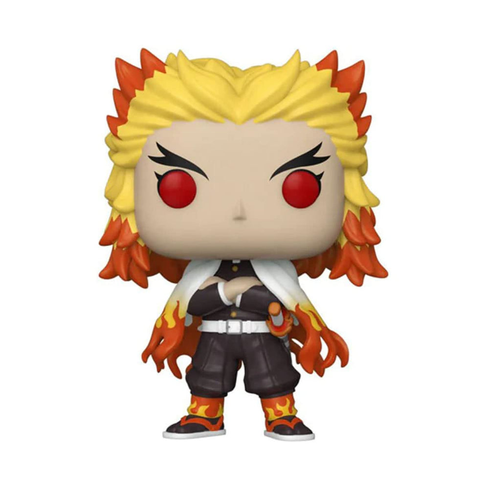 Funko Pop! Animation: Demon Slayer - Rengoku Kyojuro (brilla en la oscuridad) Edición especial exclusiva figura de vinilo