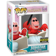 Funko Pop! Disney - La Sirenita - Figura de Sebastian (exclusivo de Entertainment Earth)