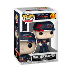 Funko Pop! Vinyl: Formula 1 - Max Verstappen - Red Bull F1 - Figura de vinilo coleccionable - Idea de regalo - Producto oficial - para niños y adultos - para fanáticos de los deportes - Figura modelo