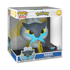 Funko Pop! Jumbo: Pokémon - Raikou - Exclusivo de Amazon - Figura de vinilo coleccionable - Idea de regalo - Producto oficial - Juguetes para niños y adultos