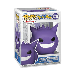 Funko Pop Games: Pokemon - Gengar - Figura de vinilo coleccionable - Idea de regalo - Producto oficial - Juguetes para niños y adultos - Fans de videojuegos - Figura modelo para coleccionistas y exhibidores