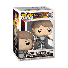 Funko Pop! Animación: Ataque de los Titanes - Jean Kirstein - Figura de vinilo coleccionable - Idea de regalo - Mercancía oficial - Juguetes para niños y adultos - Fans de anime - Figura modelo para