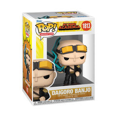 Funko Pop Animation: My Hero Academia (MHA) - Daigoro Banjo - (Black Whip) - Figura de vinilo coleccionable - Idea de regalo - Producto oficial - Juguetes para niños y adultos - Fans del anime