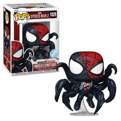 Funko Figura Pop Marvel Spider Man Advanced Suit 2.0 Symbiote Takeover