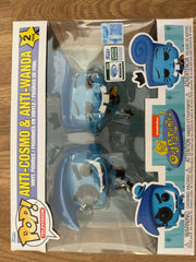 Funko Pop! Television: The Fairly OddParents Anti-Cosmo y Anti-Wanda Paquete de 2 (Exclusivo de Wondercon 2025)