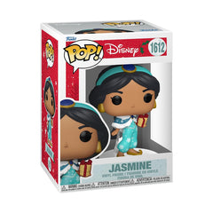Funko Pop! Disney: Princess Holiday - Jasmine - Princesas Disney - Figura de vinilo coleccionable - Idea de regalo - Producto oficial - Juguetes para niños y adultos - Fans de Disney/Pixar