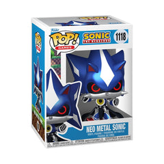 Funko Pop! Games: Sonic The Hedgehog - Neo Metal Sonic - Figura de vinilo coleccionable - Idea de regalo - Mercancía oficial - Juguetes para niños y adultos - Fans de videojuegos