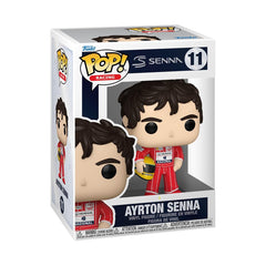 Funko Pop Racing: McLaren - Ayrton Senna - Figura de vinilo coleccionable - Idea de regalo - Producto oficial - Juguetes para niños y adultos - Ad Icons Fans - Figura modelo para coleccionistas y expositores