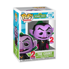 Funko Pop! TV: Plaza Sésamo - The Count - Figura de vinilo coleccionable - Idea de regalo - Producto oficial - Juguetes para niños y adultos - Fans de la televisión - Figura modelo para coleccionistas