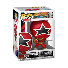 Funko Pop! TV: Power Rangers Zeo - Red Zeo Ranger - Figura de vinilo coleccionable - Idea de regalo - Producto oficial - Juguetes para niños y adultos - Fans de la televisión - Figura modelo para