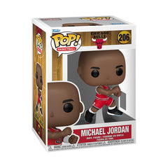 Funko Pop! NBA: Bulls - Michael Jordan - (89) The Shot - Figura de vinilo coleccionable - Idea de regalo - Producto oficial - Juguetes para niños y adultos - Fans de los deportes - Figura modelo