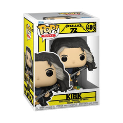 Funko Pop! Rocks: Metallica - Kirk - 72 Seasons - Figura de vinilo coleccionable - Idea de regalo - Mercancía oficial - Juguetes para niños y adultos - Fans de la música - Figura modelo para
