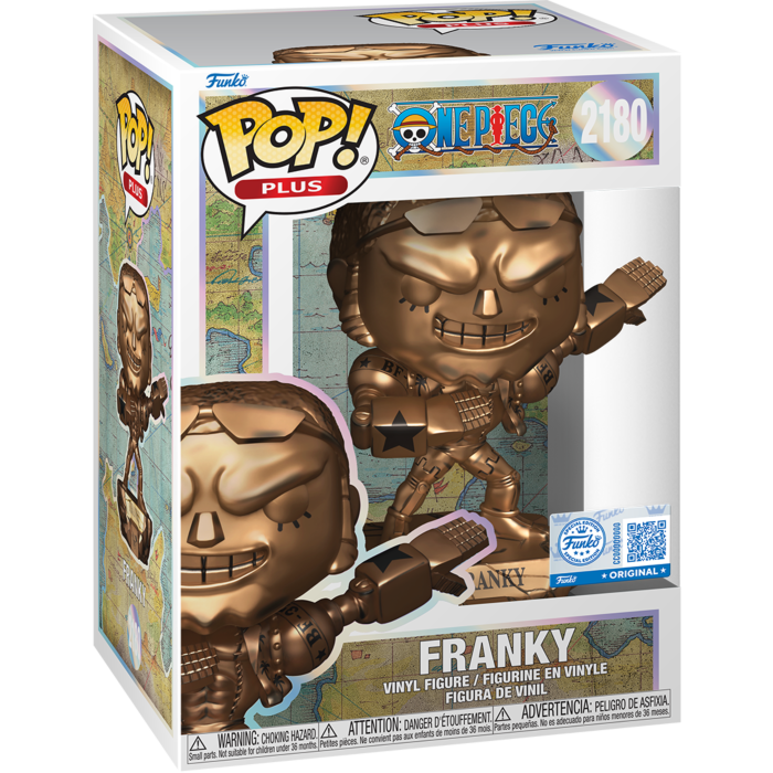 Funko Pop! Plus - One Piece: Franky 2180 (Bronze Statue) SEALED