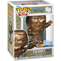 Funko Pop! Plus - One Piece: Franky 2180 (Bronze Statue) SEALED