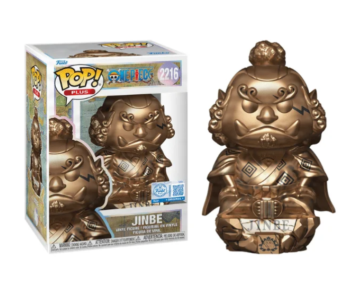 Funko Pop! Plus: One Piece: Jinbe (Bronze Statue)