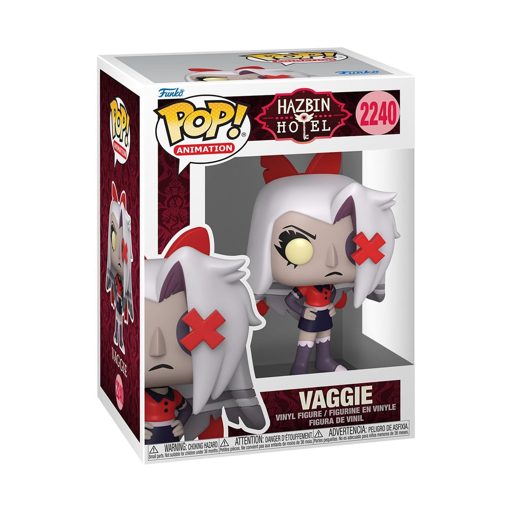 Funko Pop! Animation: Hazbin Hotel - Vaggie - 1/6 probabilidades para variante de persecución rara - Figura de vinilo coleccionable - Idea de regalo - Producto oficial - Juguetes para niños y adultos
