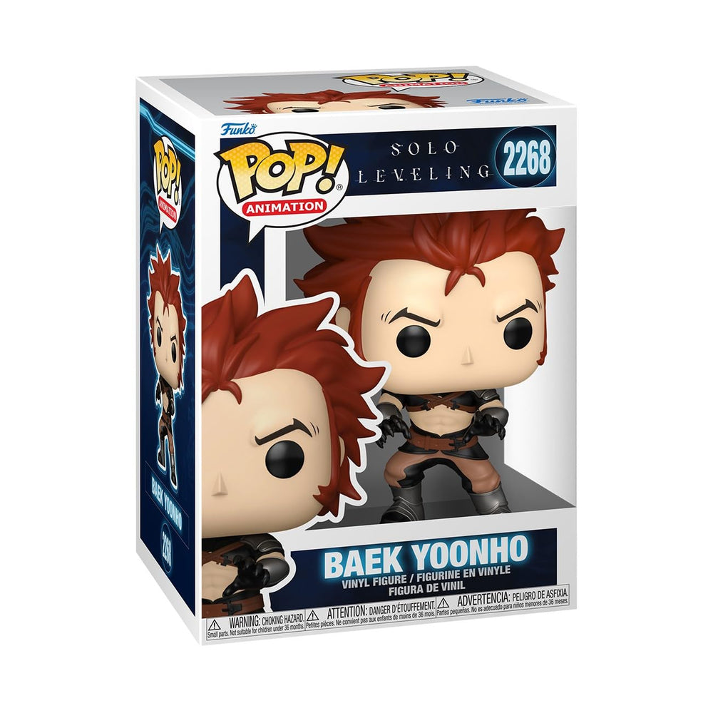 Funko Pop! Animation: Solo Leveling - Baek Yoonho - Figura de vinilo coleccionable - Idea de regalo - Producto oficial - Juguetes para niños y adultos - Fans del anime - Figura modelo para