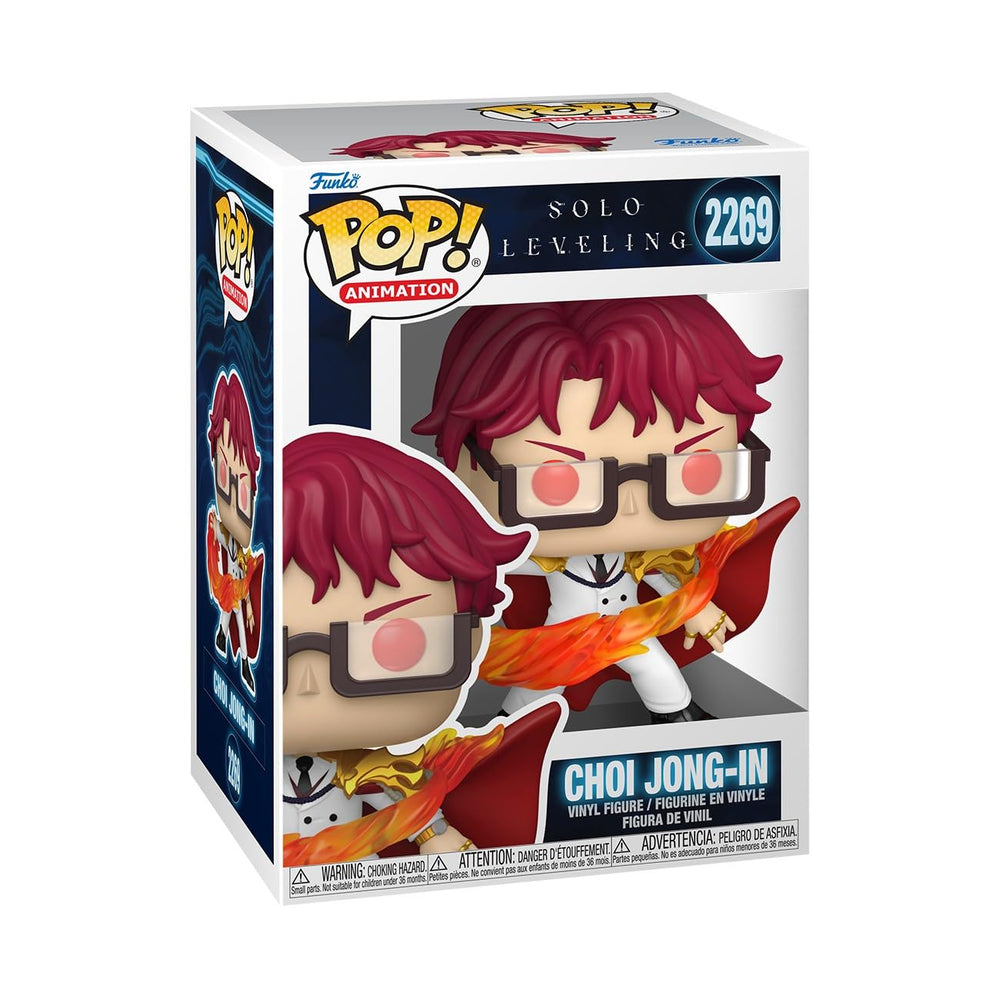 Funko Pop! Animation: Solo Leveling - Choi Jong-in - Figura de vinilo coleccionable - Idea de regalo - Producto oficial - Juguetes para niños y adultos - Fans del anime - Figura modelo para