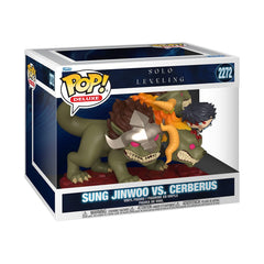Funko Pop! Deluxe: Solo Leveling - Sung Jinwoo Vs Cerberus - Figura de vinilo coleccionable - Idea de regalo - Producto oficial - Juguetes para niños y adultos - Fans del anime