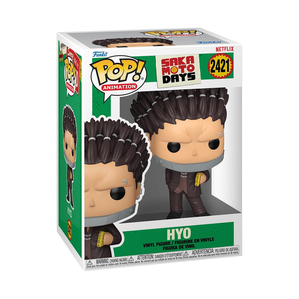 Funko Pop! Animation: Sakamoto Days - Hyo - Figura de vinilo coleccionable - Idea de regalo - Producto oficial - Juguetes para niños y adultos - Fans del anime - Figura modelo para coleccionistas y