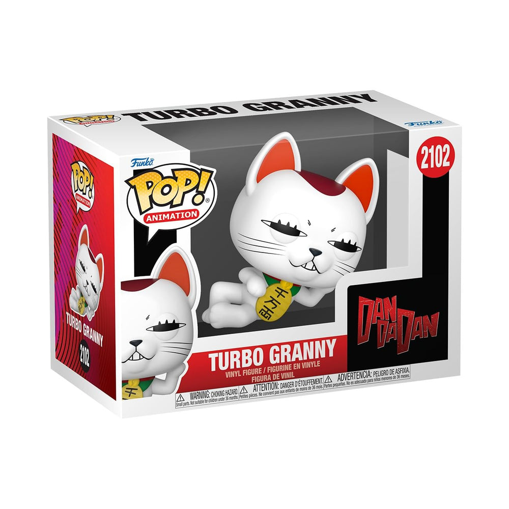 Funko Pop! Animation: Dandadan - Turbo Granny - Figura de vinilo coleccionable - Idea de regalo - Mercancía oficial - Juguetes para niños y adultos - Fanáticos del anime - Figura modelo para