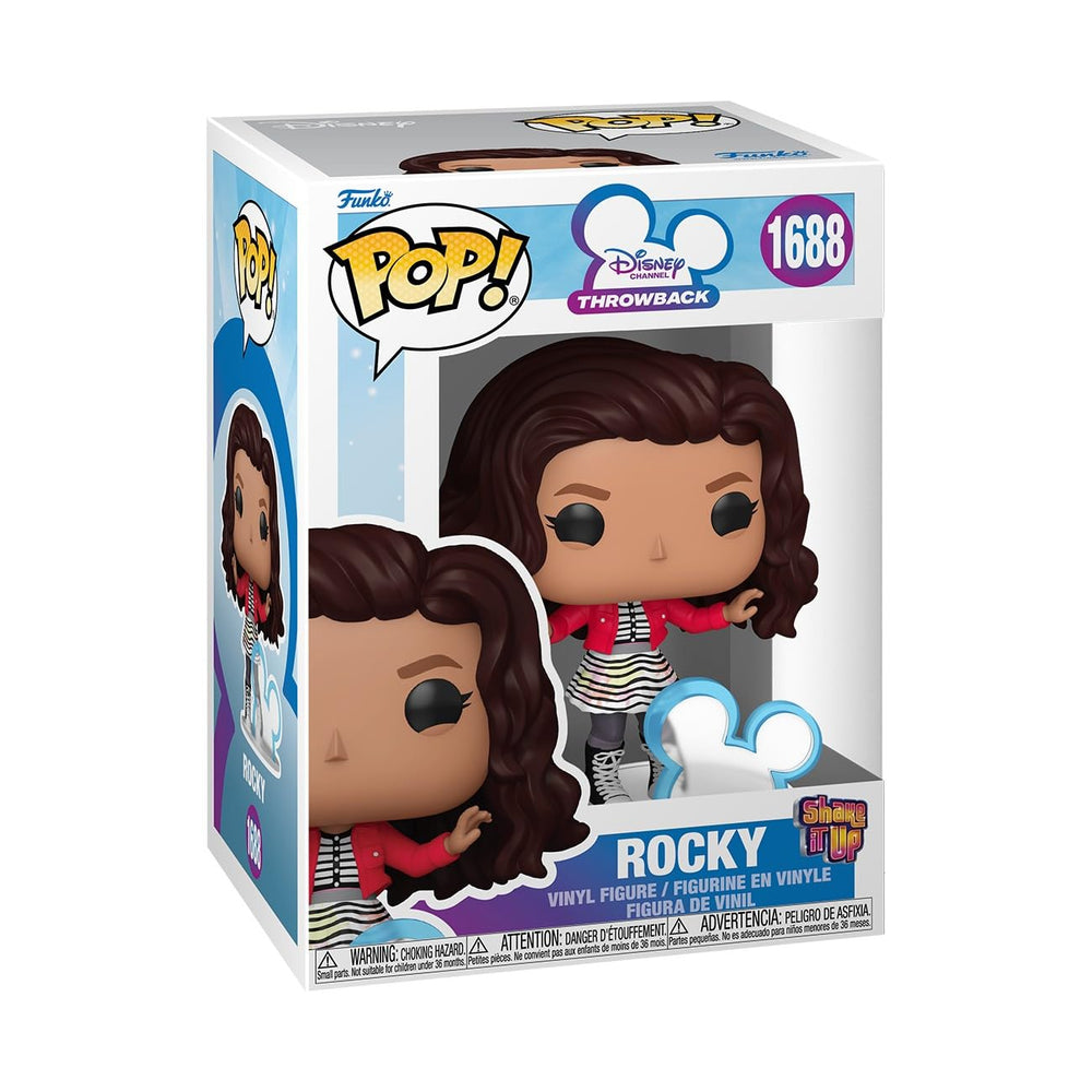 Funko Pop! Disney: Shake it Up - Rocky - Icono de Disney - Figura de vinilo coleccionable - Idea de regalo - Producto oficial - Juguetes para niños y adultos - Fans de Disney - Figura modelo para