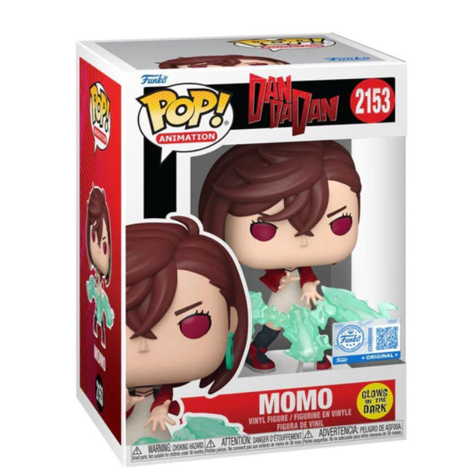 Dan Da Dan - Momo (US Exclusive) Glow Pop! Vinyl Figure