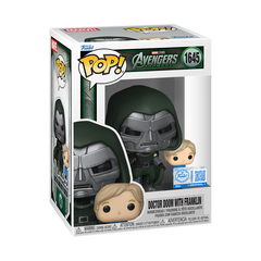 PREVENTA Funko Pop! Marvel - Avengers: Doomsday - Doctor Doom with Franklin (2)