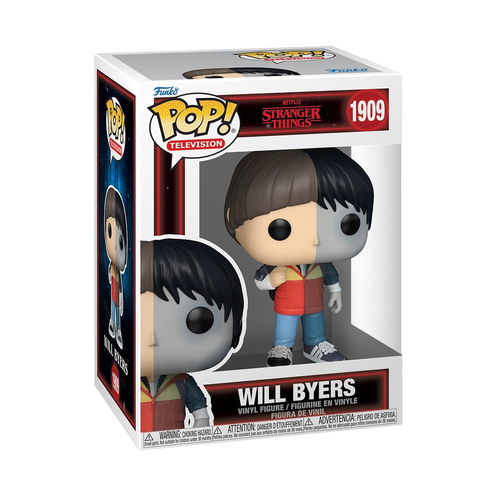 Funko Pop! TV: Stranger Things - Will Byers Split - Figura de vinilo coleccionable - Idea de regalo - Producto oficial - Juguetes para niños y adultos - Fans de fantasía - Figura modelo para coleccionistas y exhibidores
