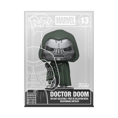 PREVENTA Funko Pop! Marvel - Avengers: Doomsday - Doctor Doom (Metallic) (1)