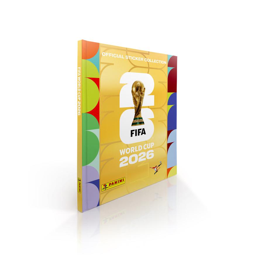 Album Panini Tapa Dura Gold Copa Mundial 2026