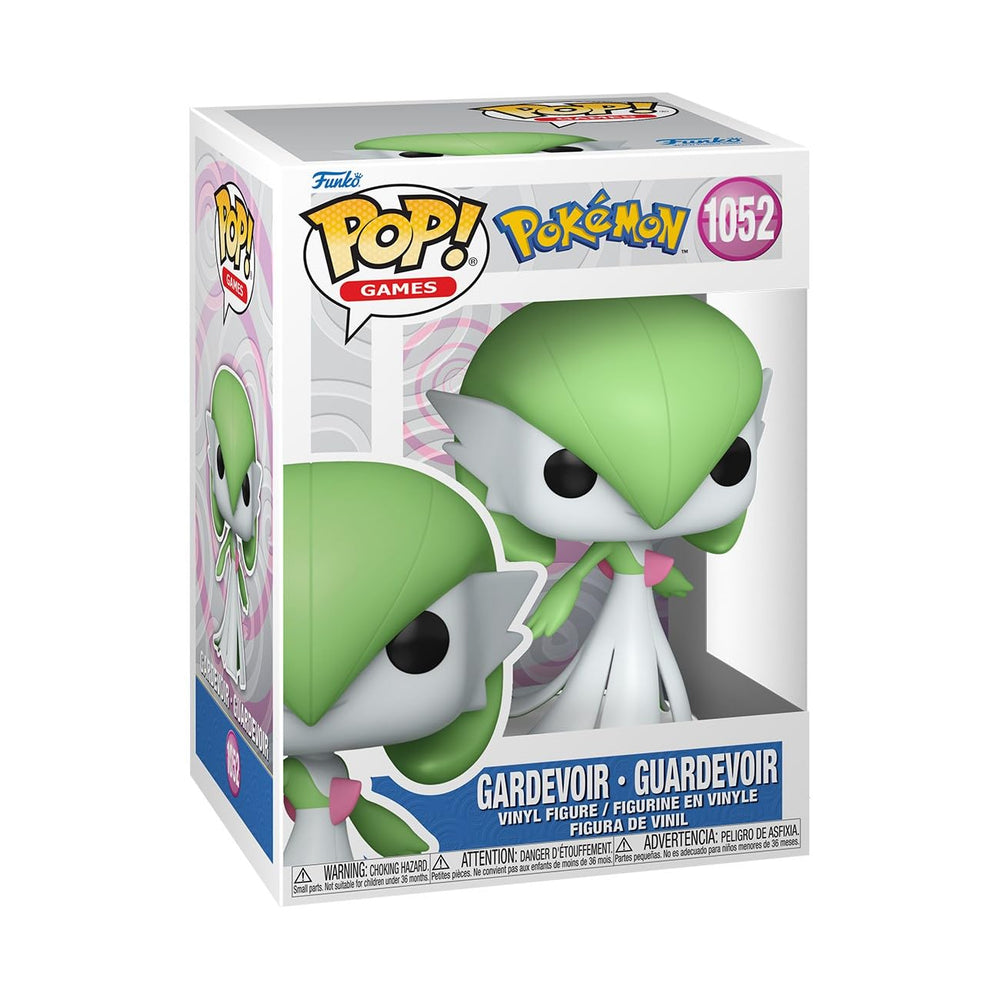 Funko Pop Games: Pokémon - Gardevoir - Figura de vinilo coleccionable - Idea de regalo - Mercancía oficial - Juguetes para niños y adultos - Fans de videojuegos - Figura modelo para coleccionistas y