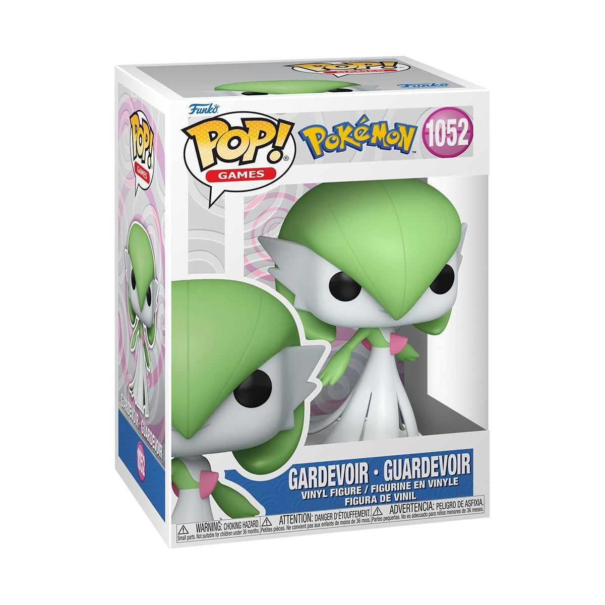 Funko Pop Games: Pokémon - Gardevoir - Figura de vinilo coleccionable - Idea de regalo - Mercancía oficial - Juguetes para niños y adultos - Fans de videojuegos - Figura modelo para coleccionistas y
