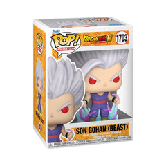 Funko Animación: Dragon Ball Super: Super Hero - Son Gohan (Bestia) con Chase, (el estilo puede variar)