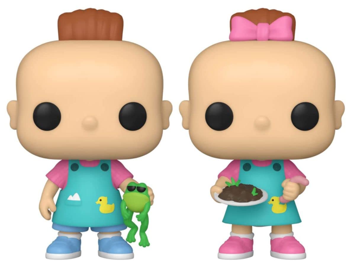 Funko Pop! Television: Rugrats - Paquete de 2 Phil y Lil, exclusivo de Amazon