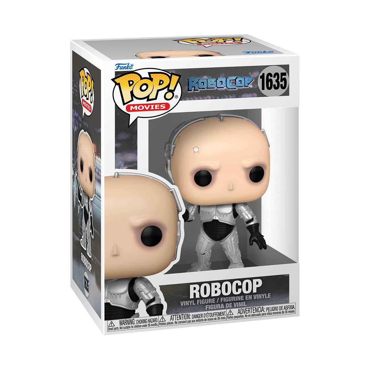 Funko Pop! Movies: Robocop - Robocop - Figura de vinilo coleccionable - Idea de regalo - Producto oficial - para niños y adultos - Fans de películas - Figura modelo para coleccionistas y exhibidores