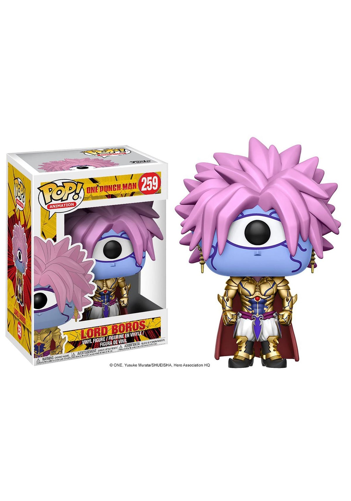 Figura de Funko Pop Anime: One Punch Man-Lord Boros
