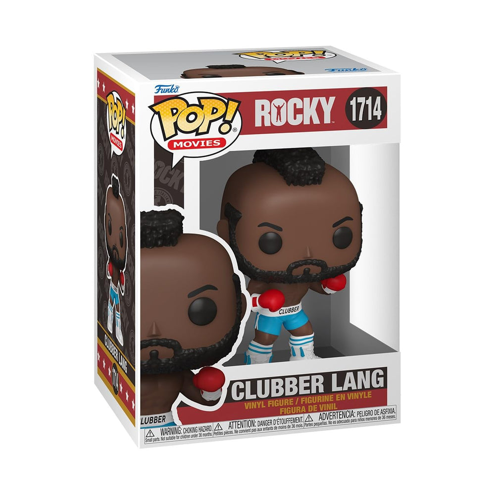 Funko Pop Movies: Rocky - Clubber Lang - Rocky Franchise - Figura de vinilo coleccionable - Idea de regalo - Producto oficial - Juguetes para niños y adultos - Fans de acción y aventura - Figura