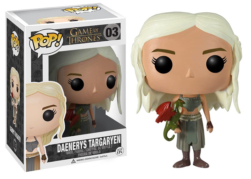 Figura de vinilo de Daenerys Targaryen de Games of Thrones de Funko POP (los colores pueden variar)