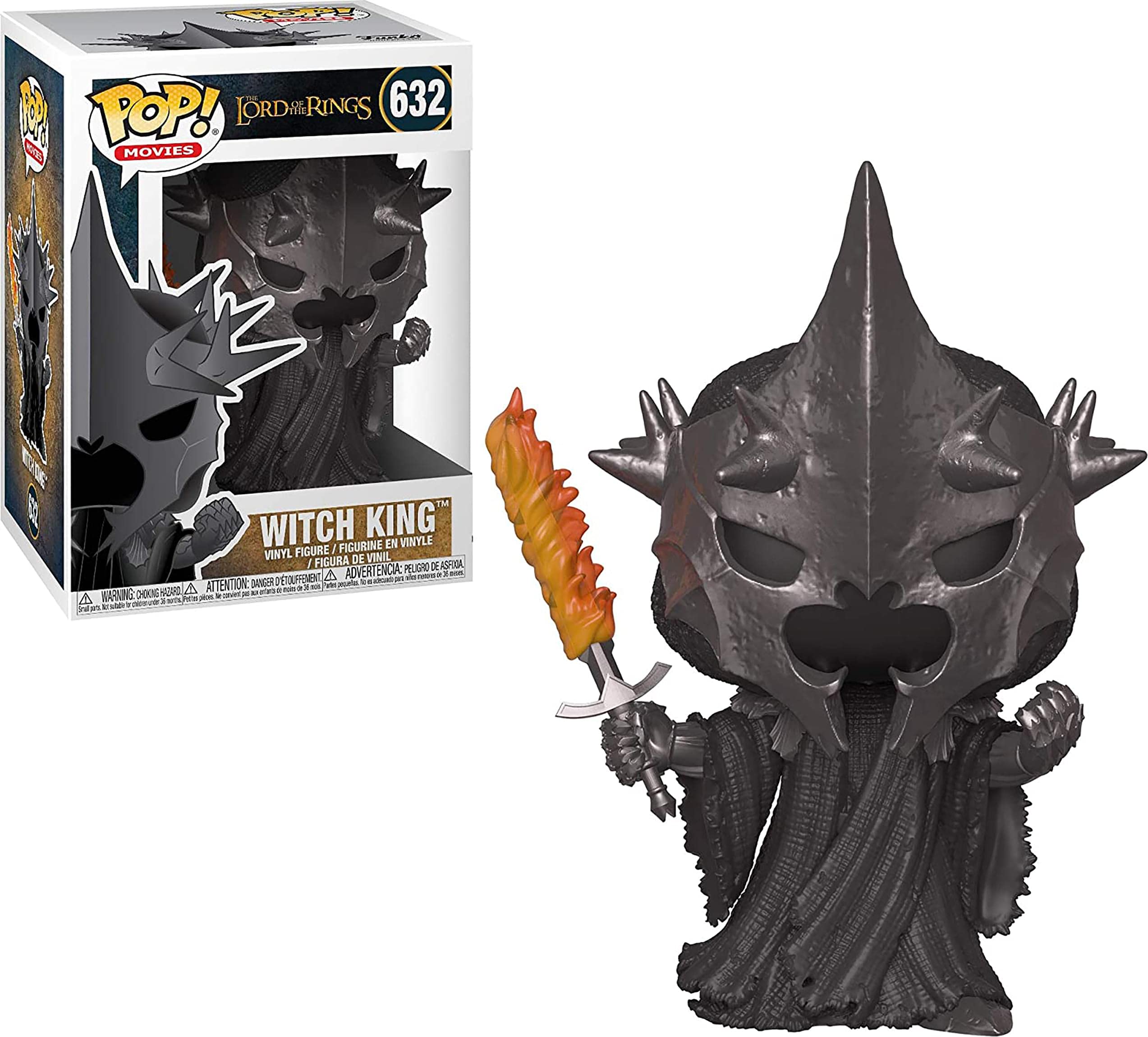 Funko Pop Movies: El Señor de los Anillos - Figura coleccionable del rey brujo, multicolor