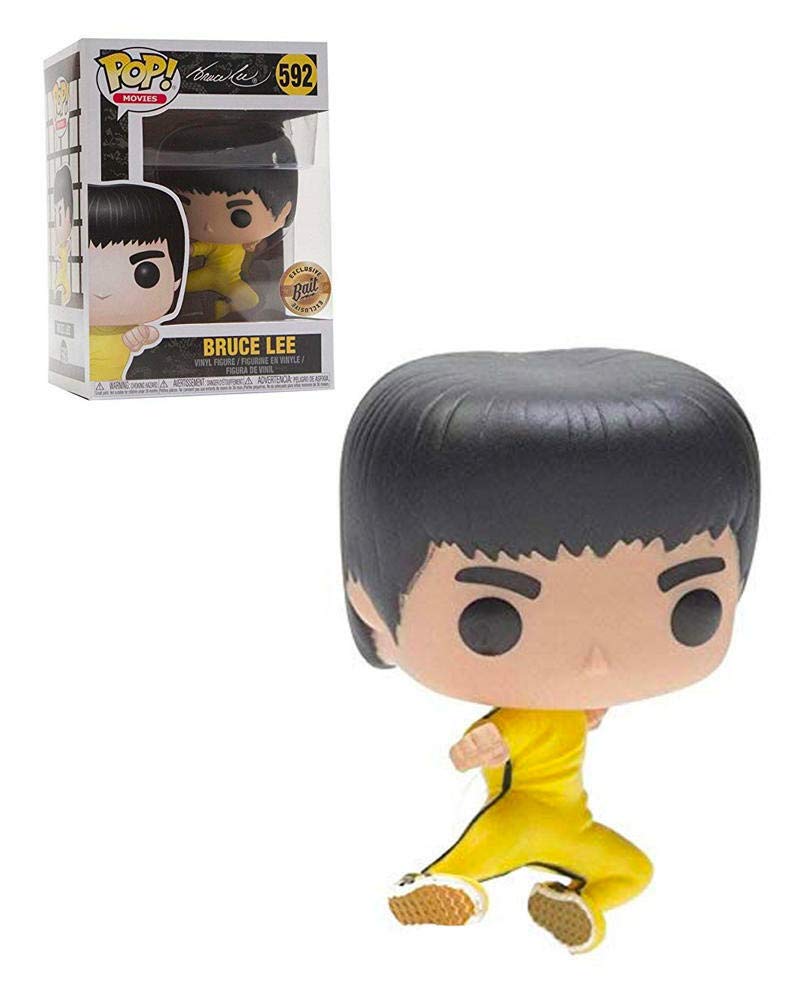Pop Movies: Jumping Bruce Lee Figura Coleccionable, Multicolor