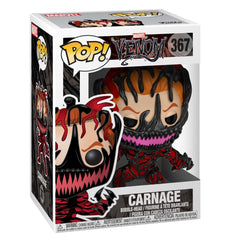 Funko Pop Marvel: Venom - Carnage Cletus Kasady Figura coleccionable - Figura de vinilo coleccionable - Idea de regalo - Producto oficial - Juguetes para niños y adultos - Fans de superhéroes