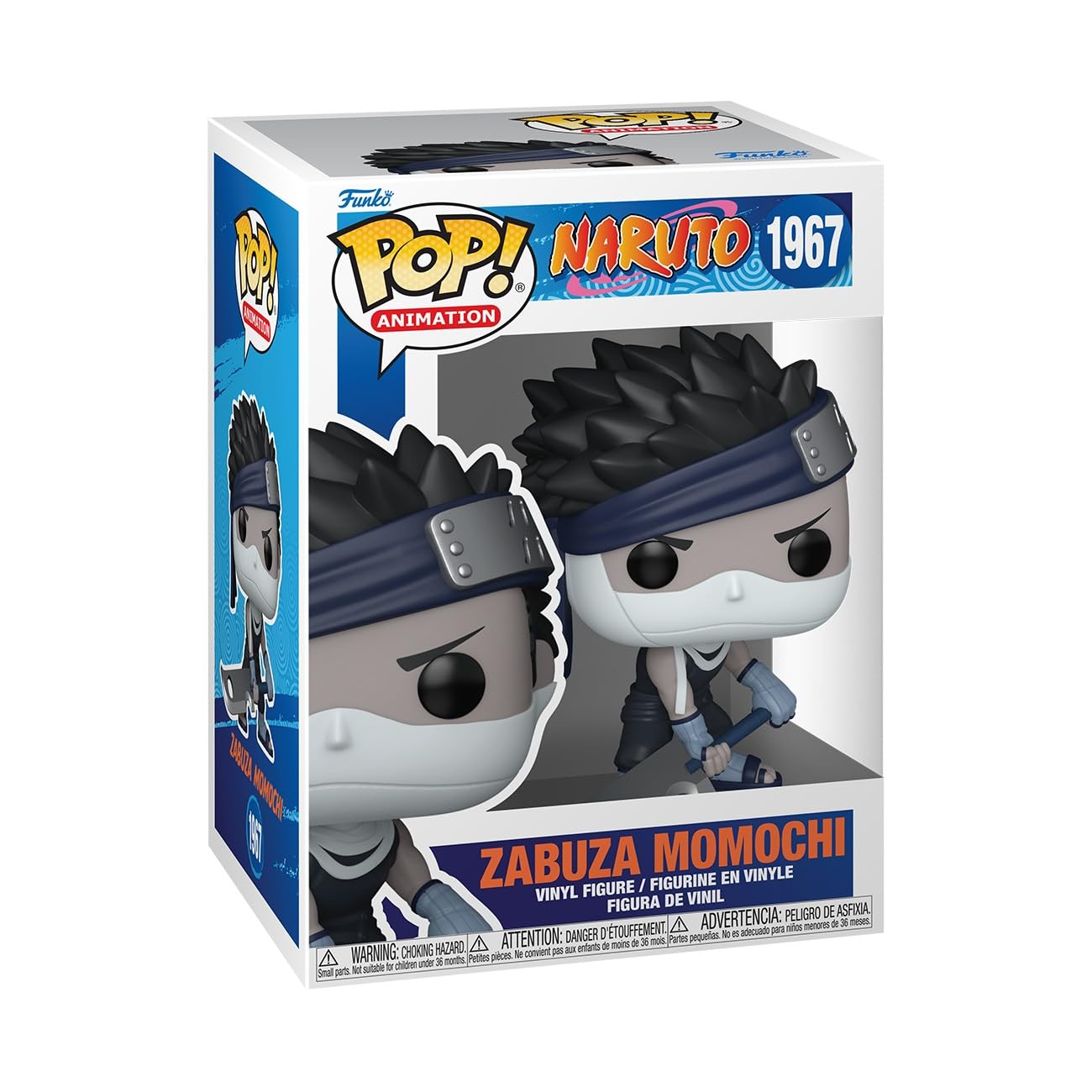 Funko Pop! Animation: Naruto Classic - Zabuza Momochi - Figura de vinilo coleccionable - Idea de regalo - Producto oficial - Juguetes para niños y adultos - Fans del anime - Figura modelo para