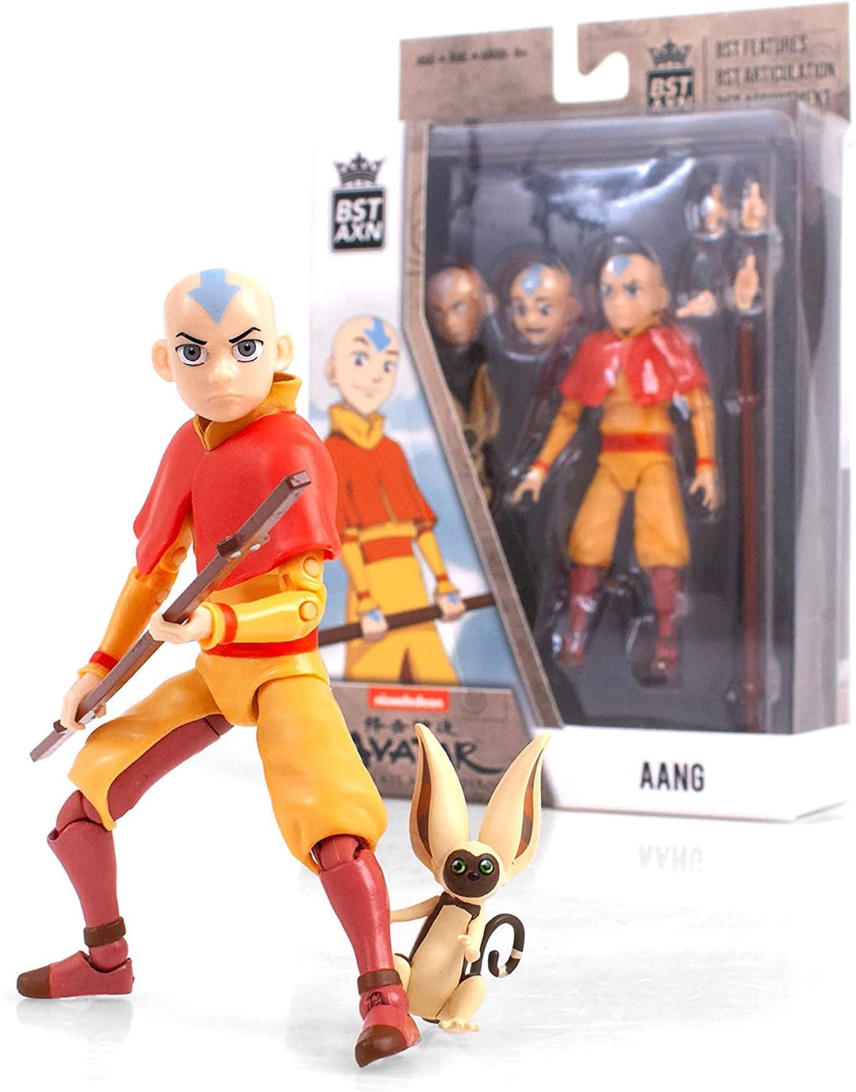 The Loyal Subjects Avatar The Last Airbender Aang BST AXN - Figura de acción de 5 pulgadas