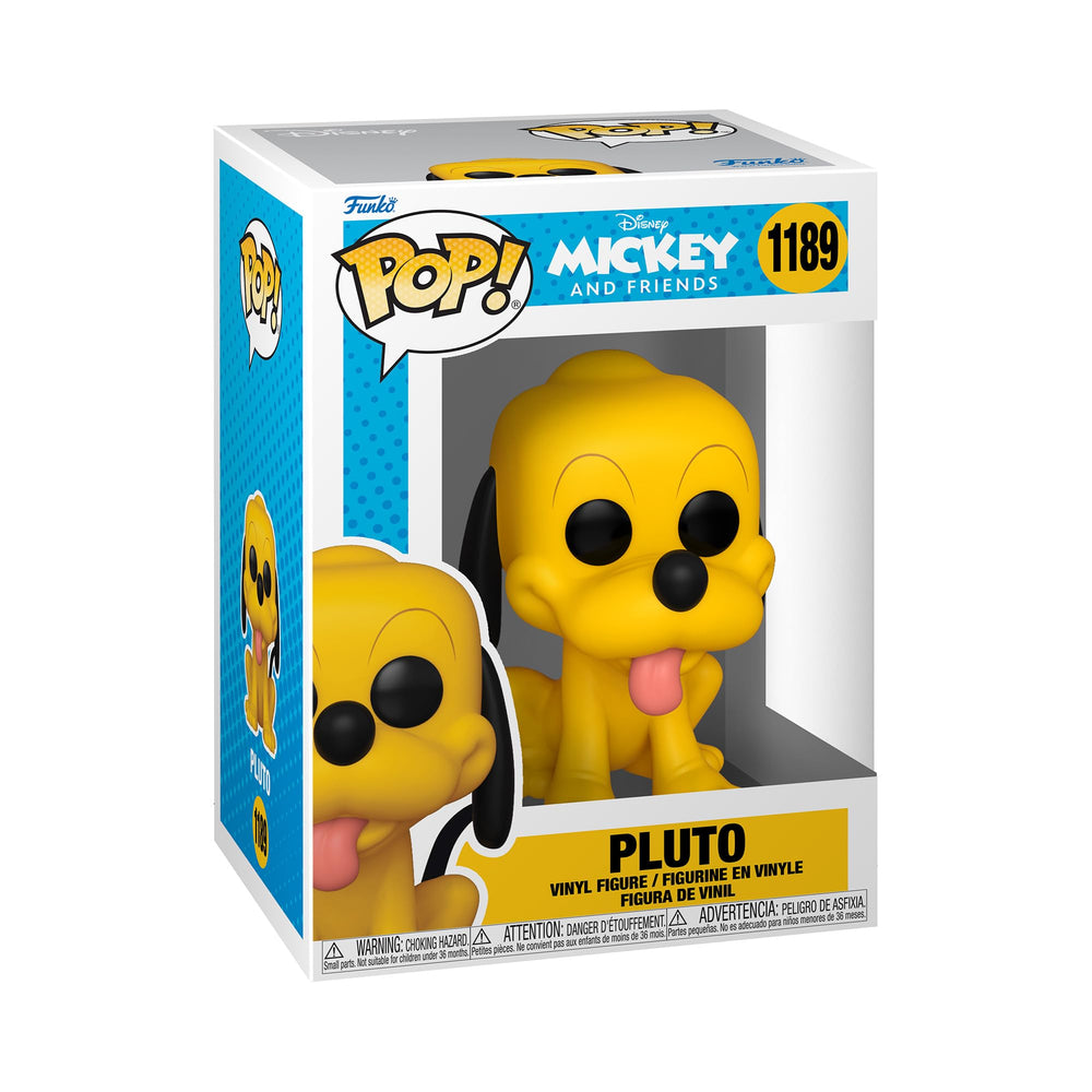 Funko Pop! Disney: Classics - Pluto - Figura de vinilo coleccionable - Idea de regalo - Producto oficial - para niños y adultos - Fans de películas - Figura modelo para coleccionistas y exhibidores
