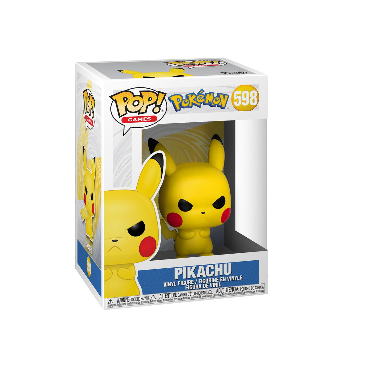 Funko Pop! Juegos: Pokemon - Pikachu gruñón