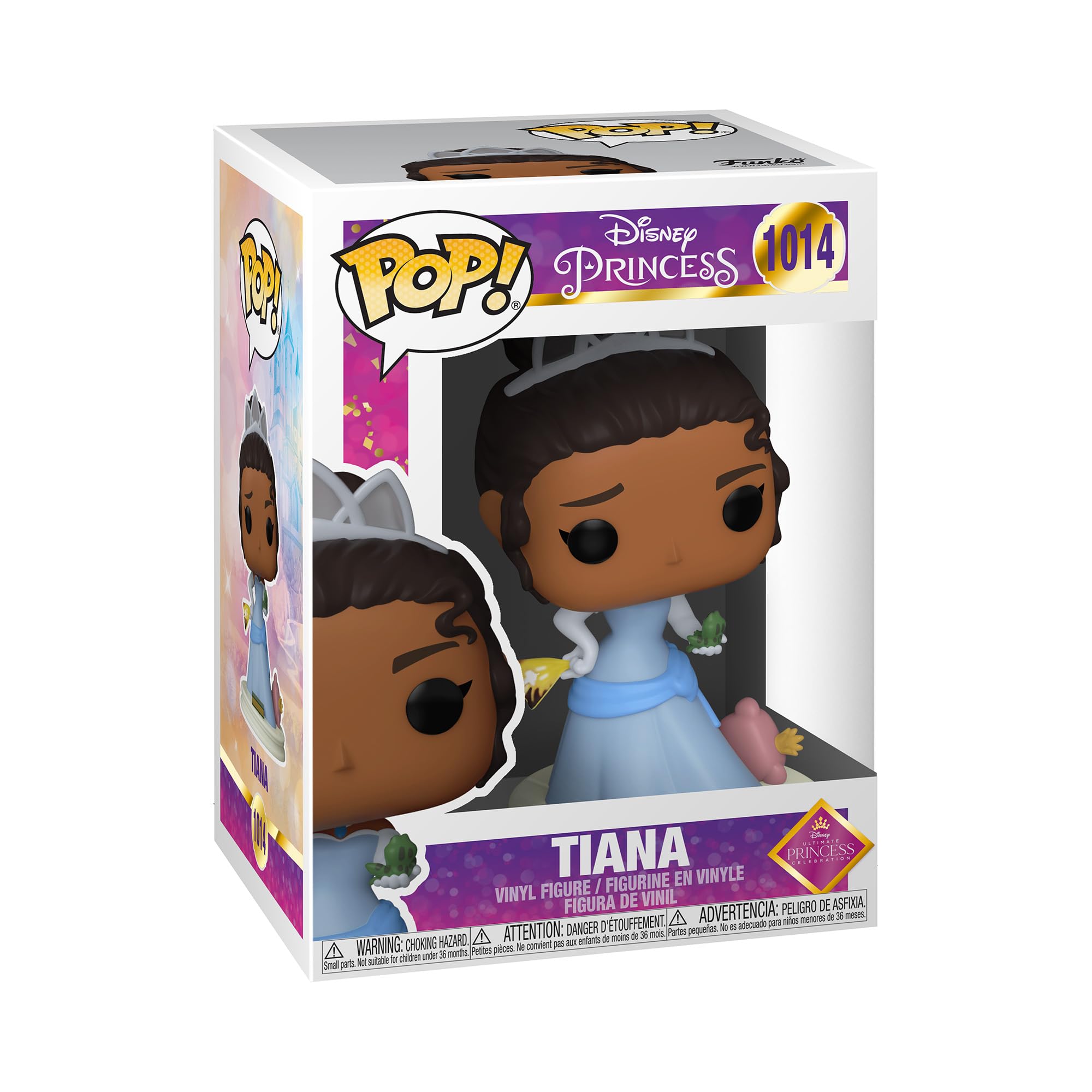 POP Disney: Ultimate Princess - Tiana, Multicolor, Estándar
