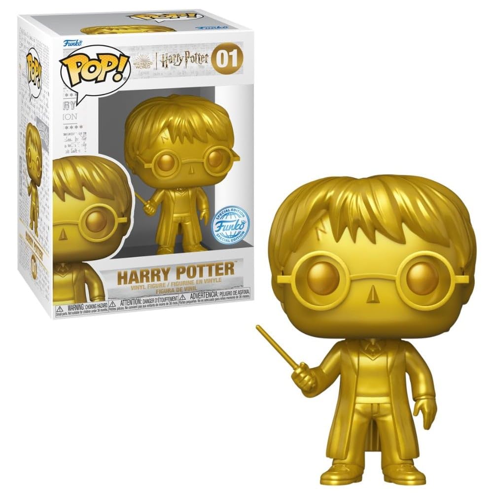 Funko Pop Harry Potter Metallic Gold Edition Exclusive Special Edition 01