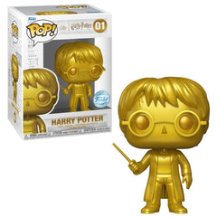 Funko Pop Harry Potter Metallic Gold Edition Exclusive Special Edition 01